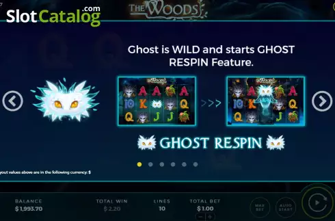 Скрин5. The Woods слот