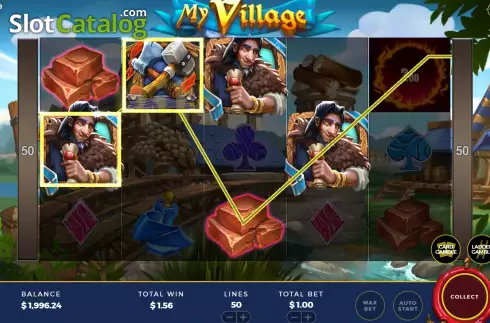 Скрин4. My Village слот