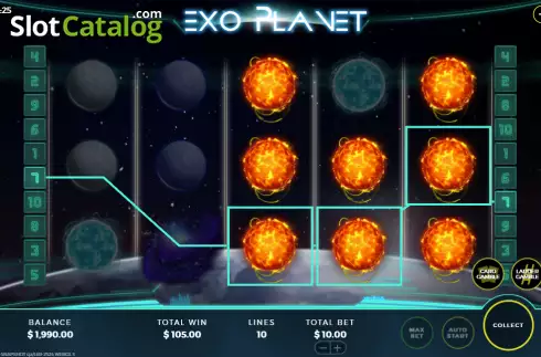 Скрин3. Exo Planet слот