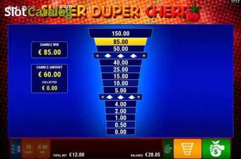 Скрин5. Super Duper Cherry слот