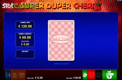 Скрин6. Super Duper Cherry слот
