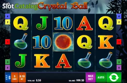 Скрин2. Crystal Ball (Gamomat) слот