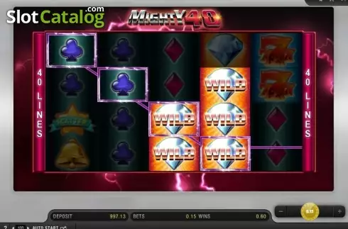 Скрин5. Mighty 40 слот