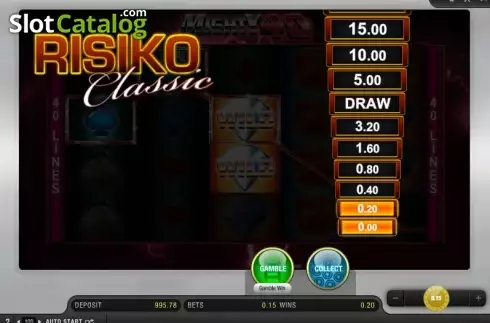 Скрин6. Mighty 40 слот
