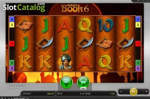 Скрин2. Magic Book 6 слот