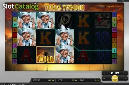 Скрин5. Texas Tycoon слот