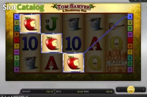 Скрин3. Tom Sawyer слот