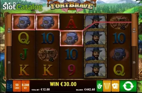 Скрин4. Fort Brave слот