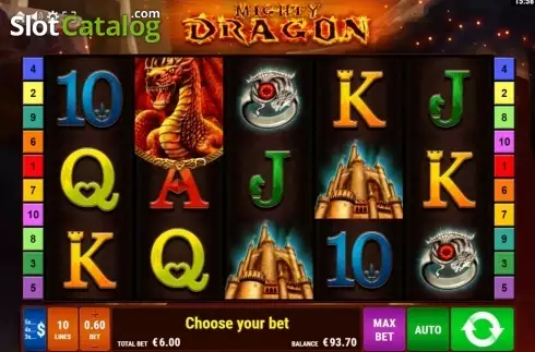 Скрин3. Mighty Dragon слот
