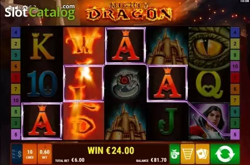 Скрин4. Mighty Dragon слот