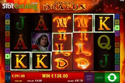 Скрин9. Mighty Dragon слот