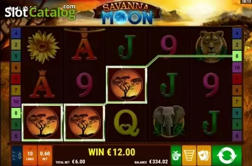 Скрин5. Savanna Moon слот