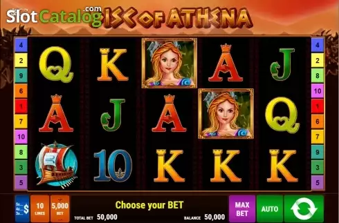 Скрин6. Disc of Athena слот