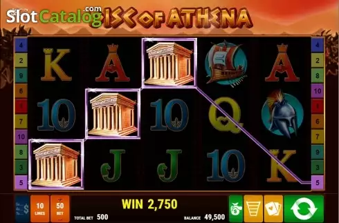 Скрин7. Disc of Athena слот