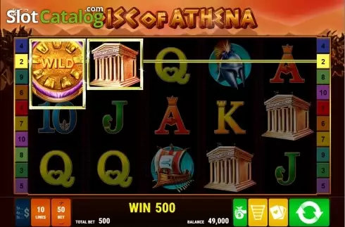 Скрин9. Disc of Athena слот