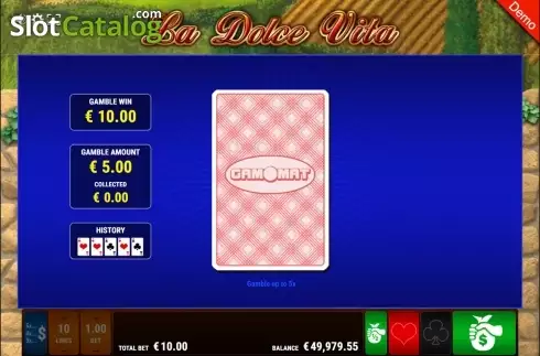 Скрин4. La Dolce Vita слот