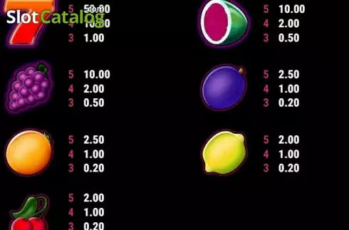 Скрин7. Fancy Fruits RHFP слот