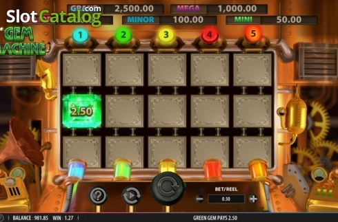 Скрин4. Gem Machine слот