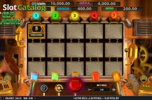 Скрин7. Gem Machine слот