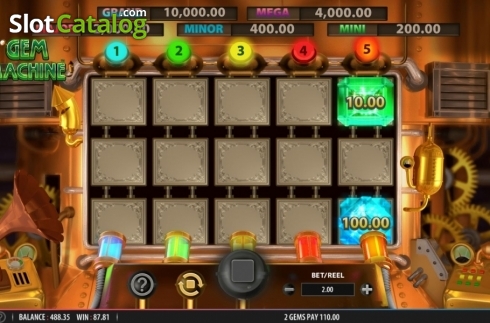Скрин5. Gem Machine слот