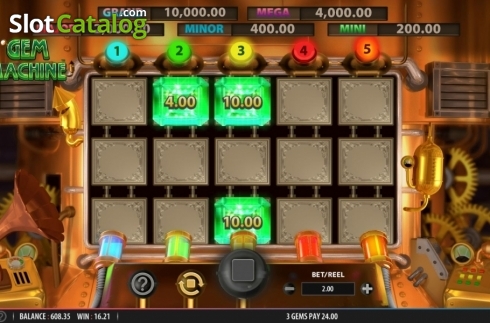 Скрин6. Gem Machine слот