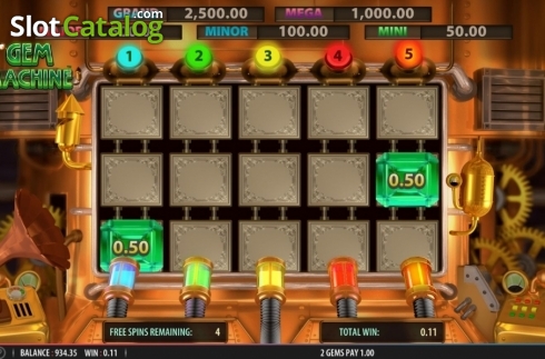 Скрин9. Gem Machine слот