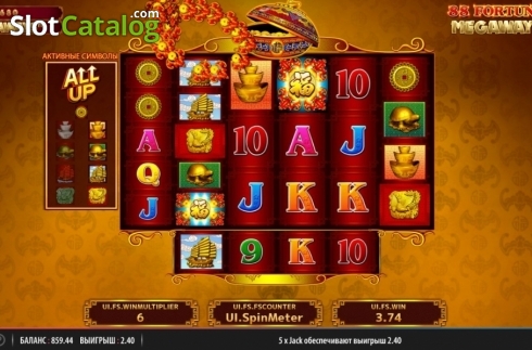 Скрин7. 88 Fortunes Megaways слот