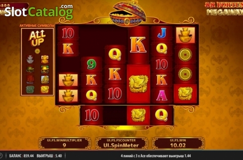 Скрин8. 88 Fortunes Megaways слот