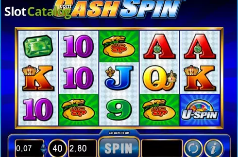 Скрин6. Cash Spin слот
