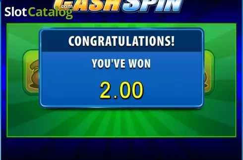 Скрин7. Cash Spin слот