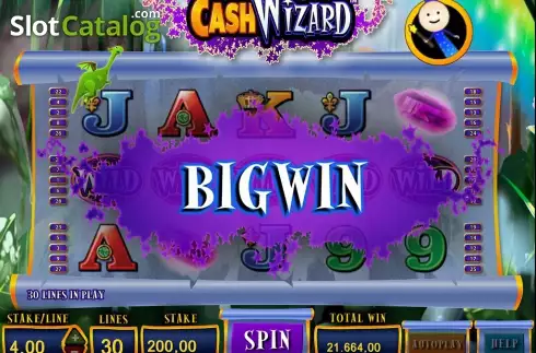 Скрин2. Cash Wizard слот