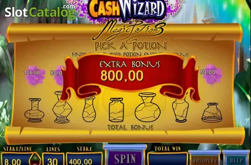 Скрин5. Cash Wizard слот
