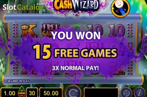 Скрин9. Cash Wizard слот