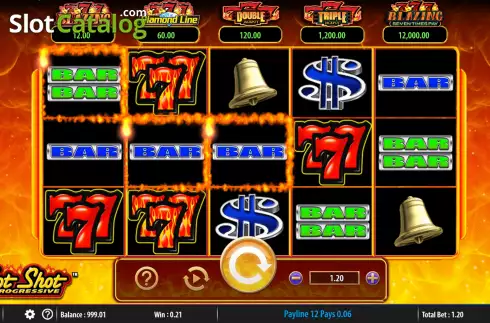 Скрин4. Hot Shot Progressive слот