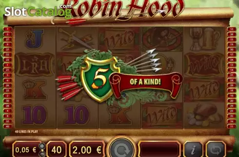 Скрин2. Lady Robin Hood слот
