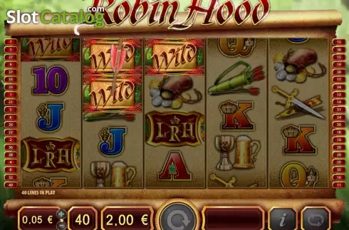 Скрин3. Lady Robin Hood слот