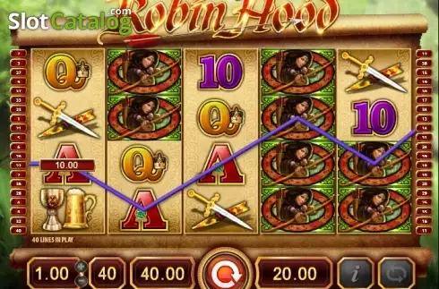 Скрин9. Lady Robin Hood слот