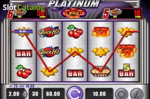 Скрин9. Quick Hit Platinum Triple Blazing 7s слот