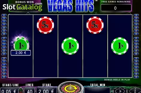 Скрин6. Vegas Hits слот