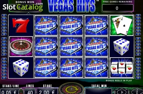 Скрин8. Vegas Hits слот