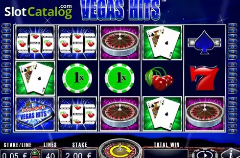 Скрин9. Vegas Hits слот