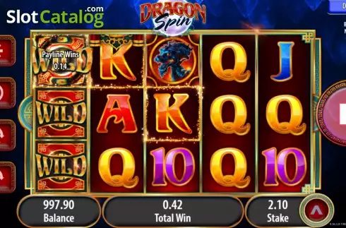 Скрин3. Dragon Spin слот