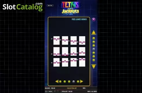 Скрин9. Tetris Super Jackpots слот