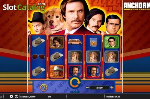 Скрин2. Anchorman слот