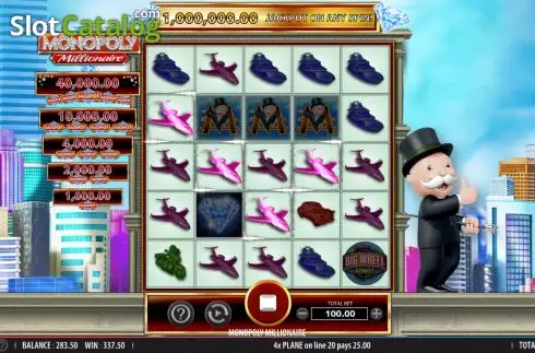 Скрин5. Monopoly Millionaire слот