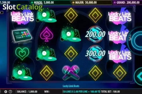Скрин9. Lucky Link Beats слот