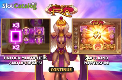 Скрин2. Heart of Ra слот