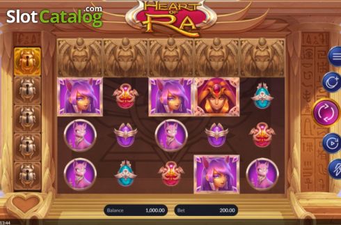 Скрин3. Heart of Ra слот