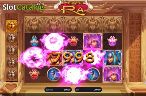 Скрин4. Heart of Ra слот