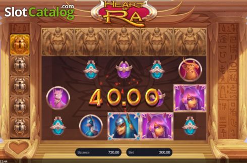 Скрин5. Heart of Ra слот